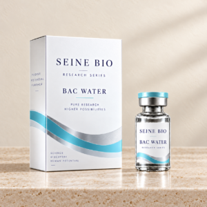 SEINE BIO BAC Water product packaging concept showing retail box and vial; sold individually.