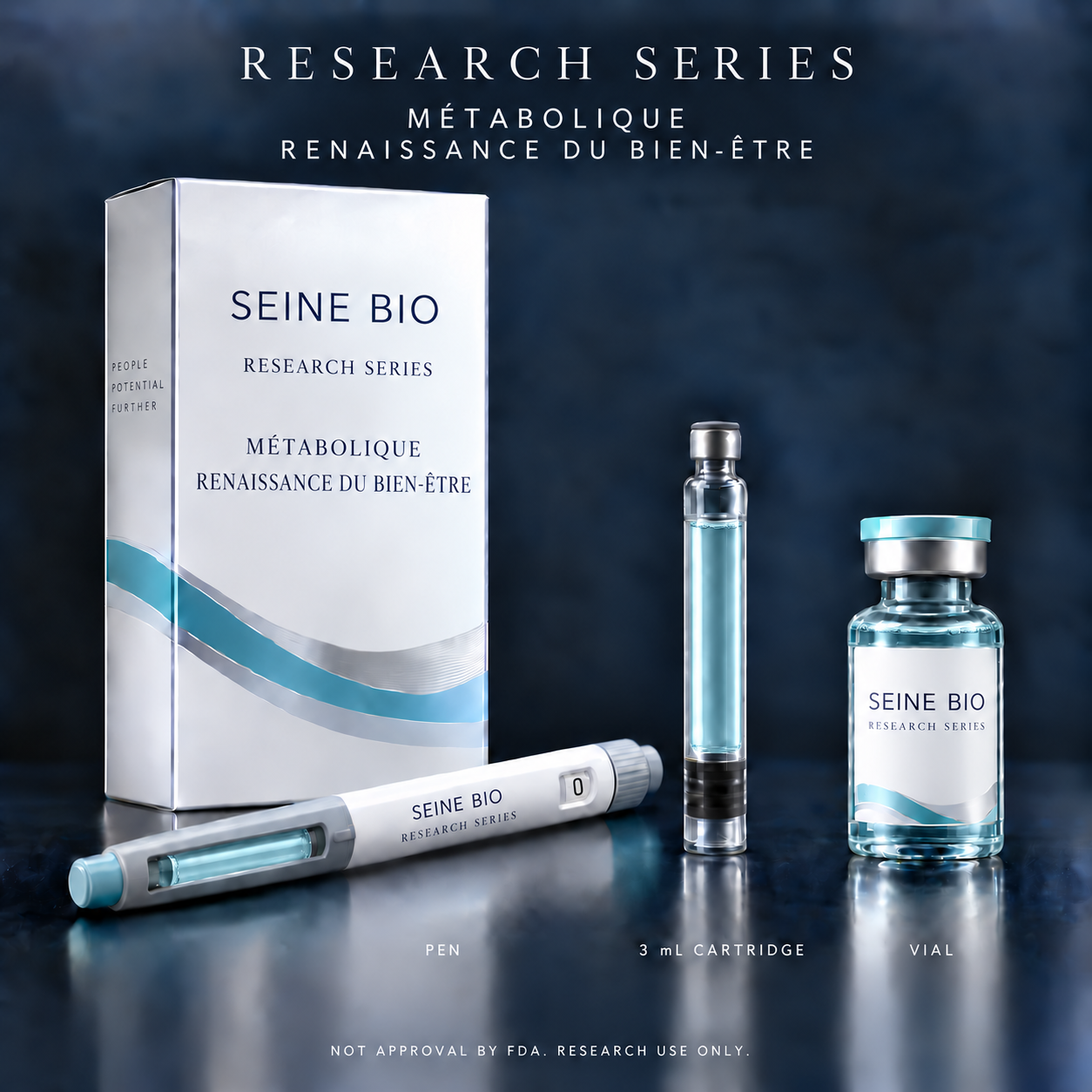 SEINE BIO Research Series aqua packaging preview